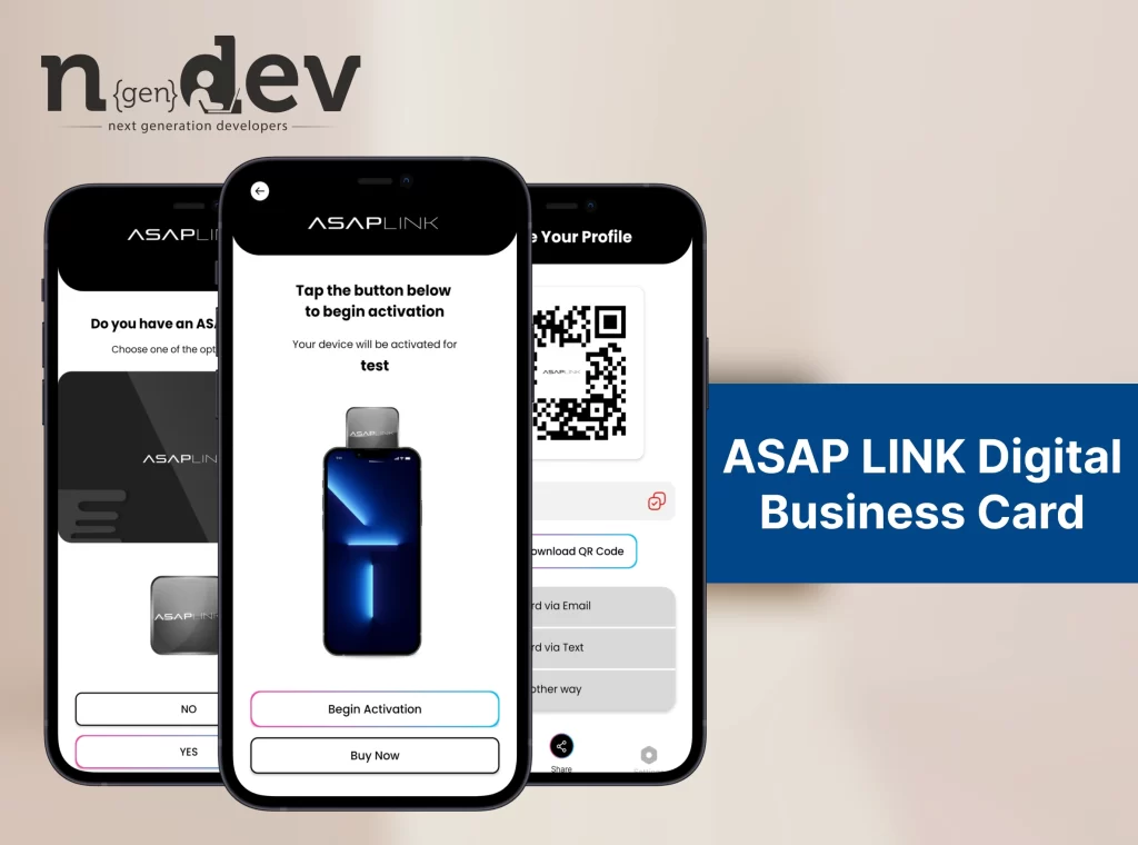 asap link digital business card feature img