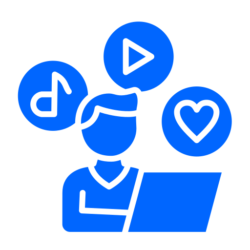 social media content creation in services in social media in digital marketing