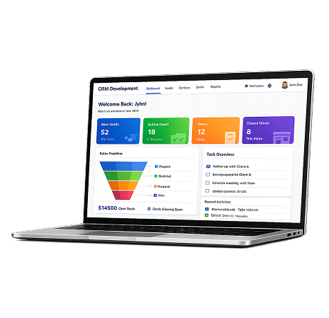 CRM Development in main image
