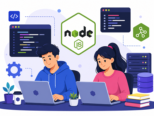 Node js Developer in main page