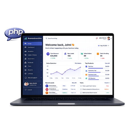 Custom PHP Development in main image