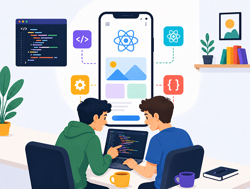 React Native Developer in main image