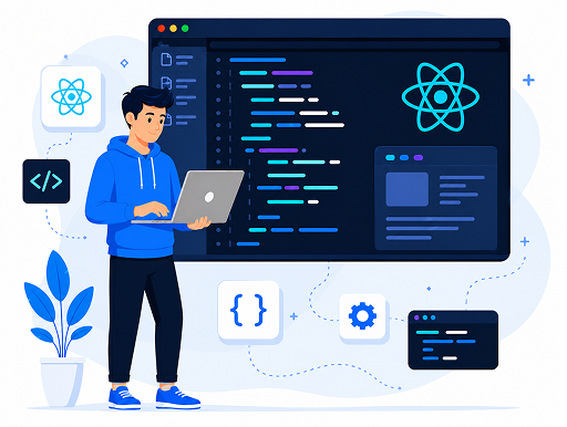 React js Developer in main page