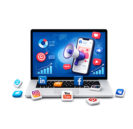 Social Media Marketing in main image