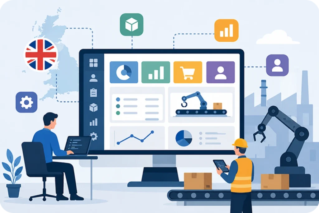 Custom ERP software-development-for-a-uk-manufacturing-company
