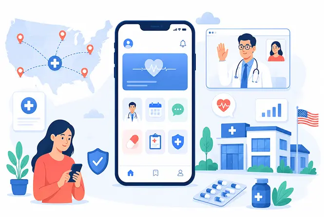 on-demand-healthcare-app-for-a-US-based-clinic-network