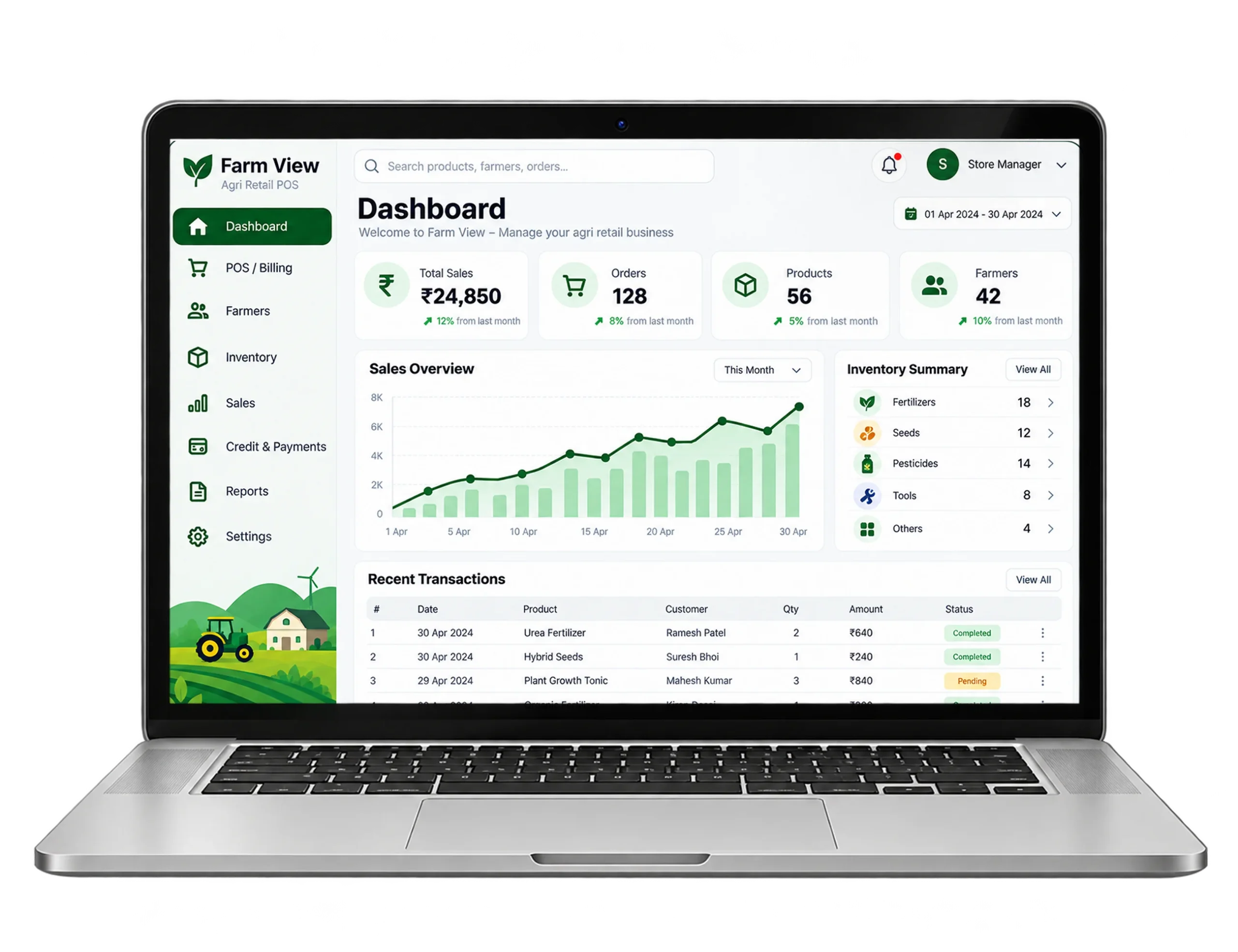 farmer-and-retail-management-client-requirment
