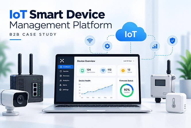 IoT Smart Device management platform b2b case study