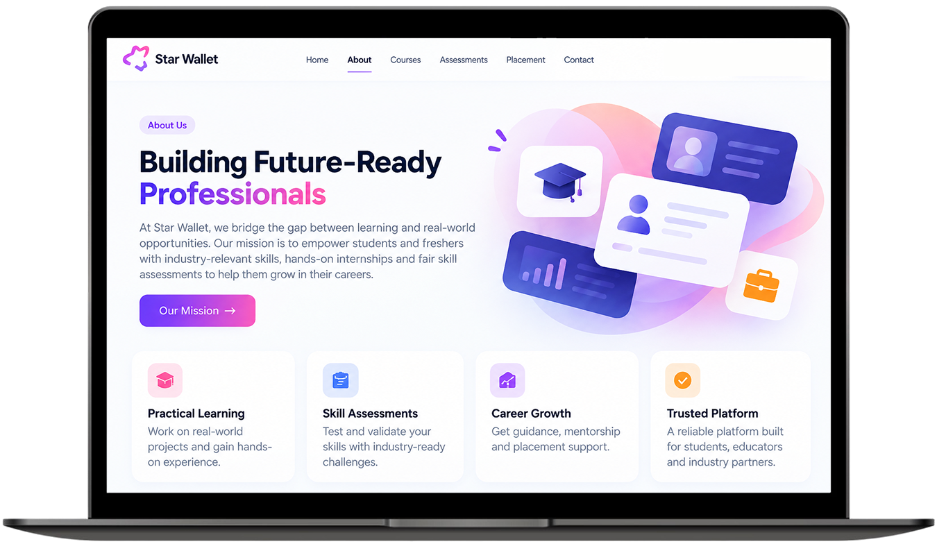 internship-and-skill-assessment-platform-dashboard-showcase