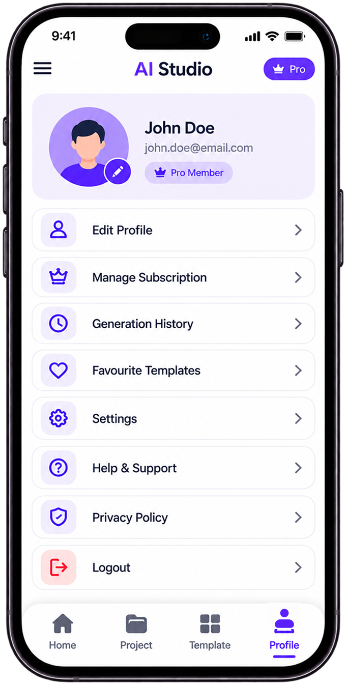 ai-video-creator-app-interface-visual-showcase